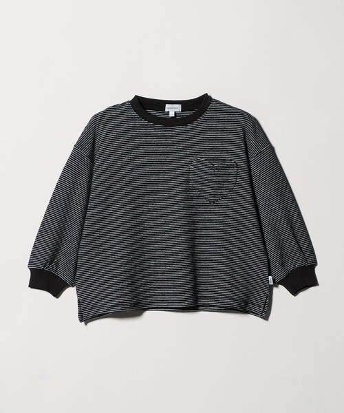 green label relaxing（グリーンレーベルリラクシング）の「ボーダー プルオーバー / キッズ  110cm-130cm（Tシャツ/カットソー・キッズ・ブラック/ベージュ・120cm/110cm/130cm）」の10枚目の写真