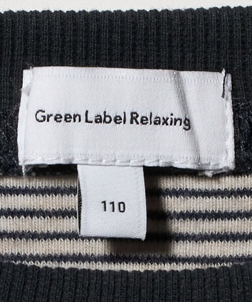 green label relaxing（グリーンレーベルリラクシング）の「ボーダー プルオーバー / キッズ  110cm-130cm（Tシャツ/カットソー・キッズ・ブラック/ベージュ・120cm/110cm/130cm）」の14枚目の写真