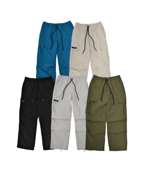 BETMASS(ベットマス)の「Nylon cargo pants (Dark khaki)(スウェットパンツ・メンズ・その他・LARGE/MEDIUM/X-LARGE)」の3枚目の写真