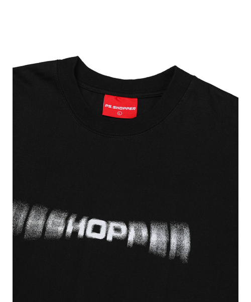 PSSHOPPER（ピーエスショッパ）の「ゴーストロゴ高密度半袖Tシャツ[ブラック]（Tシャツ/カットソー・メンズ・その他・MEDIUM/LARGE/X-LARGE）」の4枚目の写真