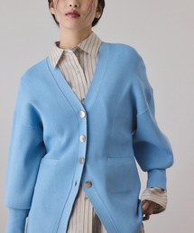 ADAM ET ROPE'|アダムエロペのカーディガン/ボレロ(ブルー・ネイビー ADAM ET ROPE'|アダムエロペのカーディガン/ボレロ(ブルー・ネイビー