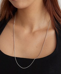 TOM WOOD（トムウッド）の「TOM WOOD Curb Chain Slim / 100269-24.5（ネックレス）」