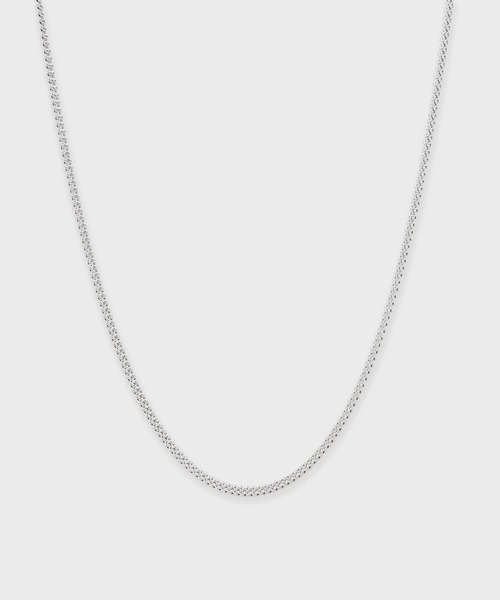 TOM WOOD（トムウッド）の「TOM WOOD Curb Chain Slim / 100269-24.5（ネックレス・メンズ・シルバー・24.5）」の2枚目の写真