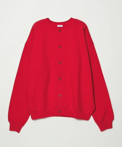 BEAUTY&YOUTH UNITED ARROWS（ビューティーアンドユースユナイテッドアローズ）の「【WEB限定】ラグラン スウェット カーディガン（カーディガン/ボレロ・メンズ・ブラック/レッド/モカ・L/M/S）」の3枚目の写真