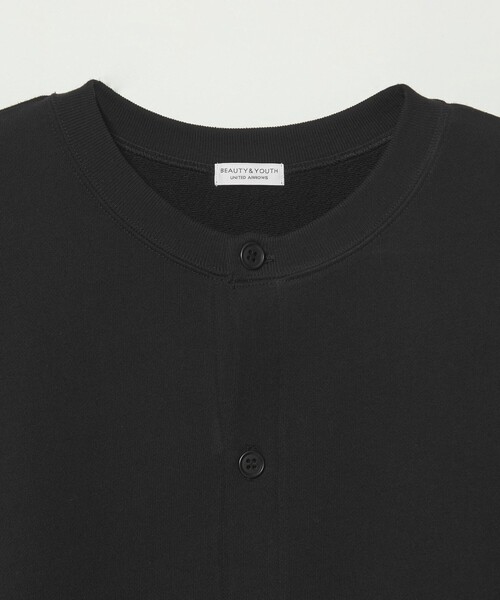 BEAUTY&YOUTH UNITED ARROWS（ビューティーアンドユースユナイテッドアローズ）の「【WEB限定】ラグラン スウェット カーディガン（カーディガン/ボレロ・メンズ・ブラック/レッド/モカ・L/M/S）」の5枚目の写真