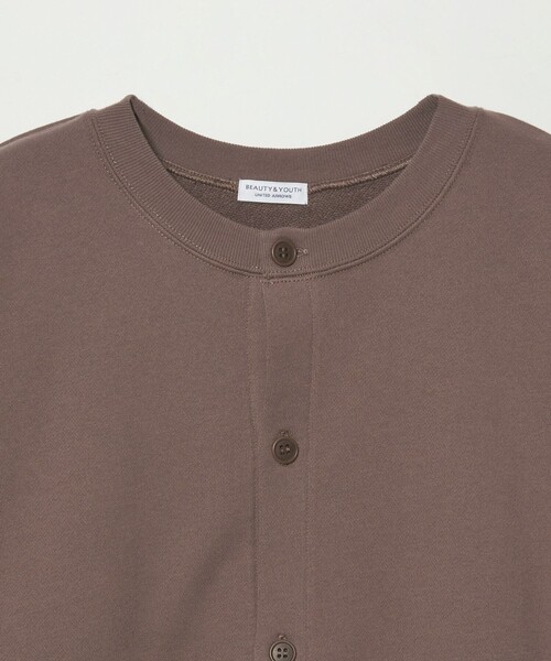 BEAUTY&YOUTH UNITED ARROWS（ビューティーアンドユースユナイテッドアローズ）の「【WEB限定】ラグラン スウェット カーディガン（カーディガン/ボレロ・メンズ・ブラック/レッド/モカ・L/M/S）」の14枚目の写真