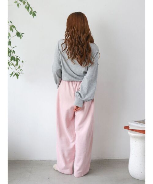 Ungrid（アングリッド）の「タックオフショルスウェット（Tシャツ/カットソー・レディース・オフホワイト/ライトグレー/グリーン・FREE）」の10枚目の写真