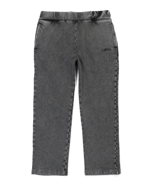 The DUFFER of ST.GEORGE（ザダファーオブセントジョージ）の「【WEB限定アイテム】PIGMENT-DYE REGULAR FIT SWEAT PANTS：ピグメント加工 レギュラーフィット スウェットパンツ（スウェットパンツ・メンズ・ブラック/ネイビー・SMALL/MEDIUM/LARGE/X-LARGE）」の9枚目の写真