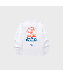 BETTER THAN SURF（ベターザンサーフ）の「タコス ロングスリーブTシャツ ホワイト（Tシャツ/カットソー）」