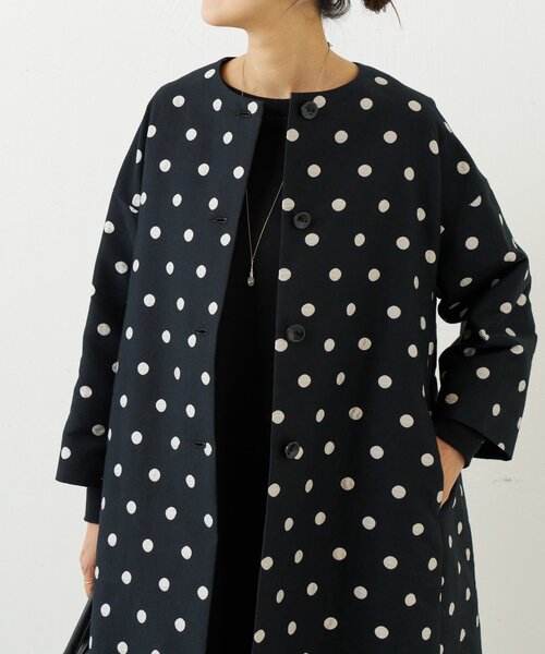 BEARDSLEY（ビアズリー）の「ドットコート（その他アウター・レディース・ブラック・FREE）」の21枚目の写真