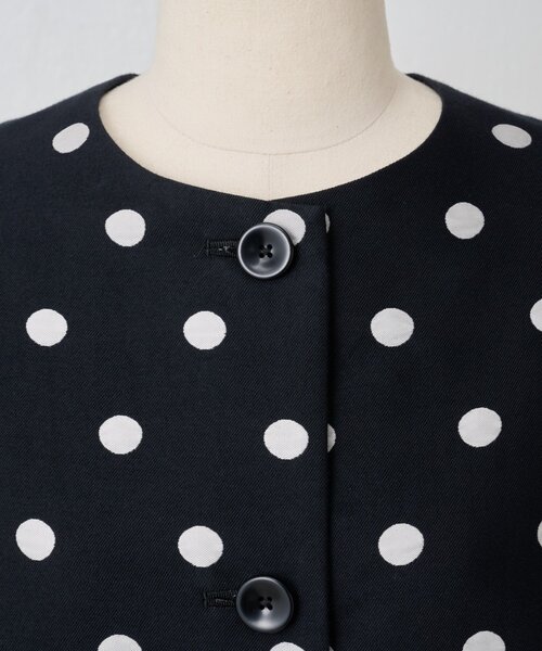 BEARDSLEY（ビアズリー）の「ドットコート（その他アウター・レディース・ブラック・FREE）」の12枚目の写真