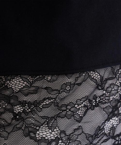 NATURAL BEAUTY BASIC(ナチュラルビューティーベーシック)の「◇レースドッキングカットソー(Tシャツ/カットソー・レディース・ブラック/オフホワイト・FREE)」の11枚目の写真