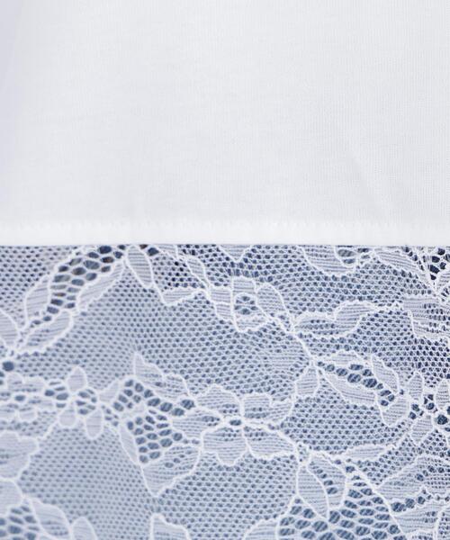 NATURAL BEAUTY BASIC(ナチュラルビューティーベーシック)の「◇レースドッキングカットソー(Tシャツ/カットソー・レディース・ブラック/オフホワイト・FREE)」の22枚目の写真