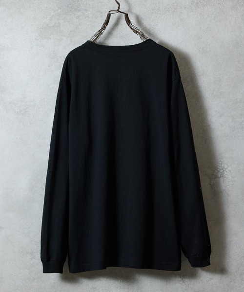 NUMBER (N)INE（ナンバーナイン）の「HAND PAINTED BASIC HEM PRINTED L/S T-SHIRT / ハンドペイント ベーシック ワンポイント ロゴプリント ロンT（Tシャツ/カットソー・メンズ・ホワイト系その他2/グレー/ブラック/ブラック系その他2/ホワイト/グレー系その他2・M/L/XL）」の11枚目の写真
