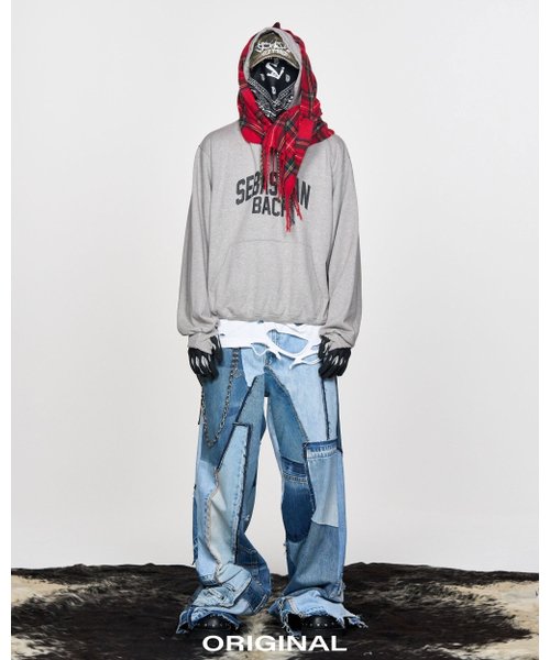 SCHISM INDUCING(スキズムインデューシング)の「FRANKENSTEIN JEANS BLUE(デニムパンツ・レディース・その他・M/L/XL)」の7枚目の写真