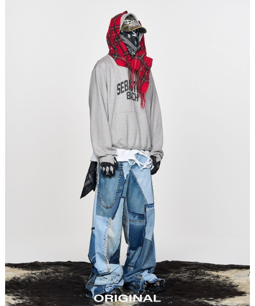 SCHISM INDUCING(スキズムインデューシング)の「FRANKENSTEIN JEANS BLUE(デニムパンツ・レディース・その他・M/L/XL)」の9枚目の写真
