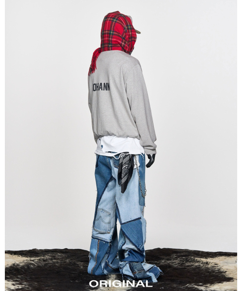 SCHISM INDUCING(スキズムインデューシング)の「FRANKENSTEIN JEANS BLUE(デニムパンツ・レディース・その他・M/L/XL)」の11枚目の写真
