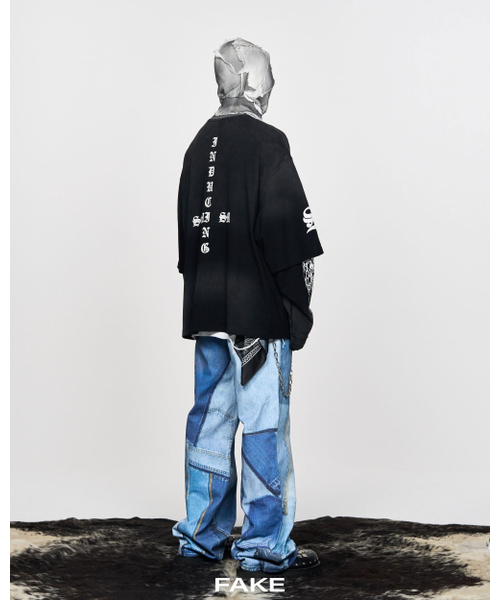 SCHISM INDUCING(スキズムインデューシング)の「FRANKENSTEIN JEANS BLUE(デニムパンツ・レディース・その他・M/L/XL)」の12枚目の写真