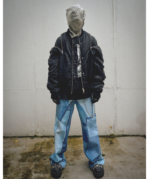 SCHISM INDUCING(スキズムインデューシング)の「FRANKENSTEIN JEANS BLUE(デニムパンツ・レディース・その他・M/L/XL)」の13枚目の写真