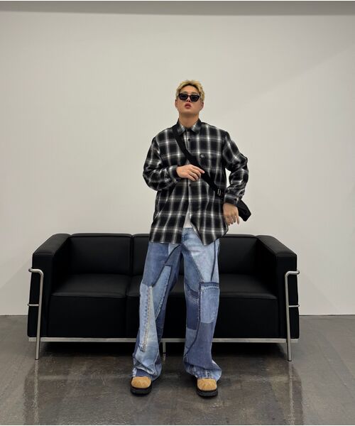 SCHISM INDUCING(スキズムインデューシング)の「FRANKENSTEIN JEANS BLUE(デニムパンツ・レディース・その他・M/L/XL)」の22枚目の写真