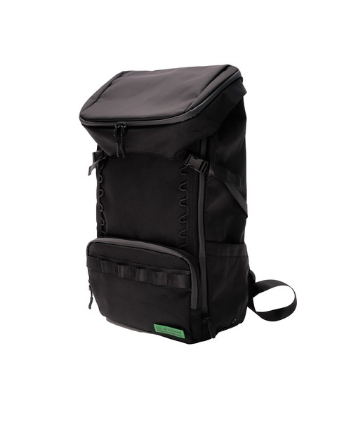 KiU(キウ)の「大容量マルチファンクショナル フラップバックパック 15インチPC対応(32L)(バックパック/リュック・メンズ・ブラック・FREE)」の5枚目の写真