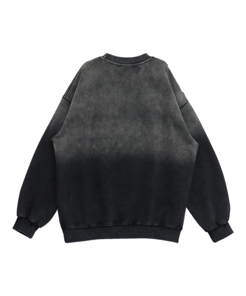 ANAP（アナップ）の「ウォッシュ加工 グラデーション エンボスロゴ スウェット プルオーバー（スウェット・レディース・ブラック/ピンク・F）」の16枚目の写真