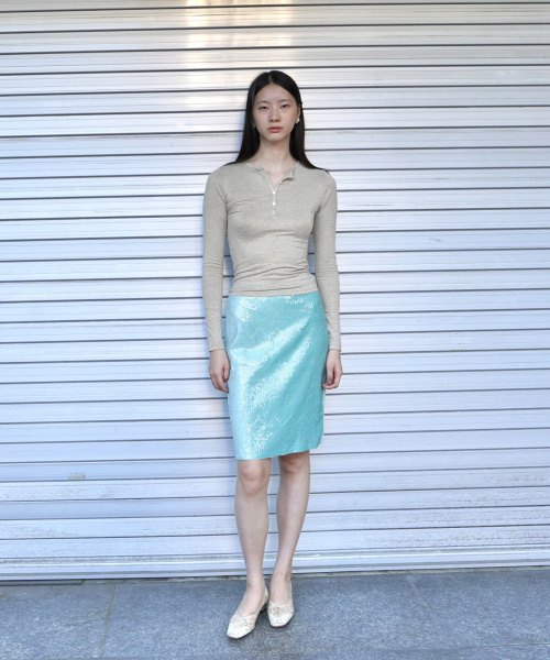 NUUANU(ヌアヌ)の「Carina Skirt_Emerald(スカート・レディース・その他・3/2/1)」の1枚目の写真