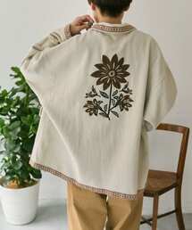 花柄刺しゅうジャケット【SUM1 STYLE】