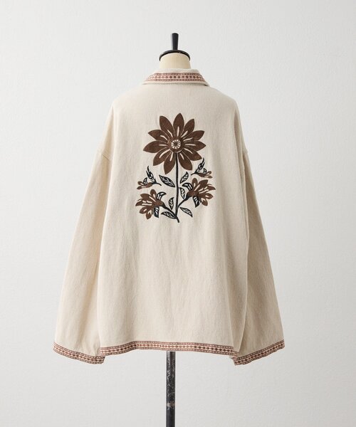 セール】花柄刺しゅうジャケット【SUM1 STYLE】（その他アウター