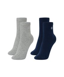 Bardot（バルドー）の「エッセンシャルラウンドリップアンクルソックスSET B (2足)（ソックス/靴下）」