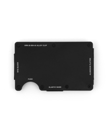 URH（アンダーコントロールロードハイカー）の「マネークリップカード財布 URH - G - 004 - AI ALLOY CLIP - BK（札入れ/マネークリップ）」
