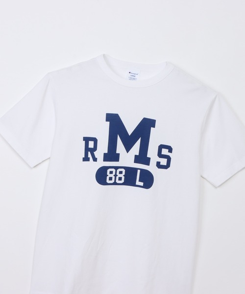 Champion（チャンピオン）の「【Champion/チャンピオン】メンズ ベーシック ショートスリーブTシャツ（Tシャツ/カットソー・メンズ・ダークブルー/グレー/ブラック系その他/ホワイト×ネイビー/ホワイト系その他3/オートミール・X-LARGE/LARGE/MEDIUM/SMALL）」の18枚目の写真