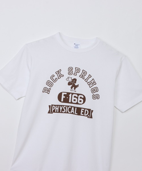 Champion（チャンピオン）の「【Champion/チャンピオン】メンズ ベーシック ショートスリーブTシャツ（Tシャツ/カットソー・メンズ・ダークブルー/グレー/ブラック系その他/ホワイト×ネイビー/ホワイト系その他3/オートミール・X-LARGE/LARGE/MEDIUM/SMALL）」の21枚目の写真