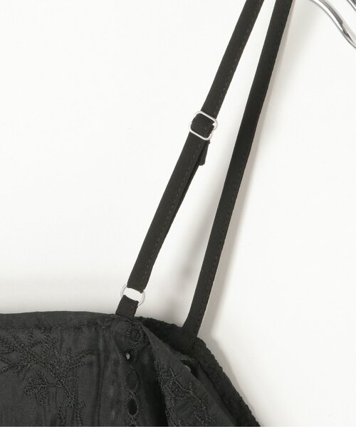 notch.(ノッチ)の「パッチワーク風刺繍キャミソール(キャミソール・レディース・オフホワイト/ブラック・M)」の22枚目の写真