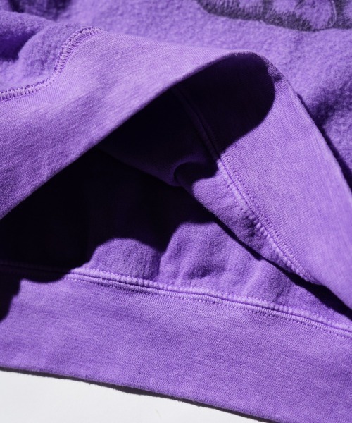 THRIFTY LOOK（スリフティールック）の「NHK「星野源と松重豊のおともだち」星野源様着用 THRIFTY LOOK / スリフティールック OTHER SIZE PRINTED CAT SWEAT インサイドアウト 猫 スウェット（スウェット・メンズ・パープル/ホワイト/ブラック・LARGE/X-LARGE/MEDIUM/SMALL）」の16枚目の写真