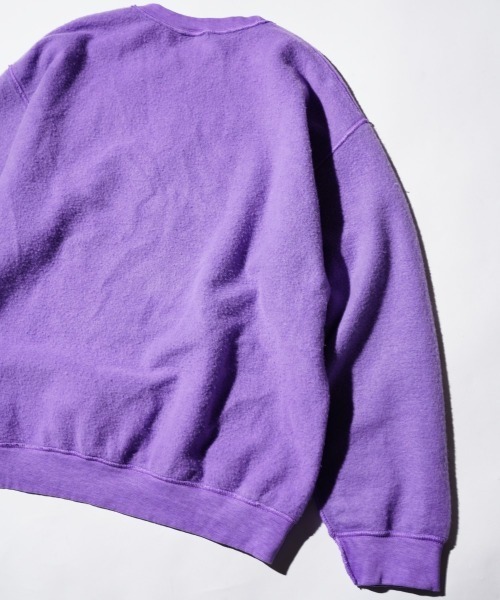 THRIFTY LOOK（スリフティールック）の「NHK「星野源と松重豊のおともだち」星野源様着用 THRIFTY LOOK / スリフティールック OTHER SIZE PRINTED CAT SWEAT インサイドアウト 猫 スウェット（スウェット・メンズ・パープル/ホワイト/ブラック・LARGE/X-LARGE/MEDIUM/SMALL）」の17枚目の写真