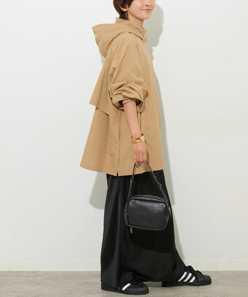 JOURNAL STANDARD relume(ジャーナルスタンダード レリューム)の「《再入荷!》撥水サーブルクロスマウンテンパーカー(マウンテンパーカー・レディース・チャコールグレー/ベージュ/カーキ・FREE)」の13枚目の写真