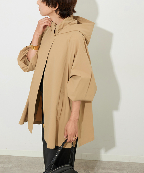 JOURNAL STANDARD relume(ジャーナルスタンダード レリューム)の「《再入荷!》撥水サーブルクロスマウンテンパーカー(マウンテンパーカー・レディース・チャコールグレー/ベージュ/カーキ・FREE)」の16枚目の写真