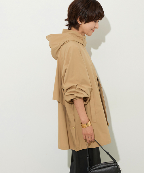 JOURNAL STANDARD relume(ジャーナルスタンダード レリューム)の「《再入荷!》撥水サーブルクロスマウンテンパーカー(マウンテンパーカー・レディース・チャコールグレー/ベージュ/カーキ・FREE)」の17枚目の写真