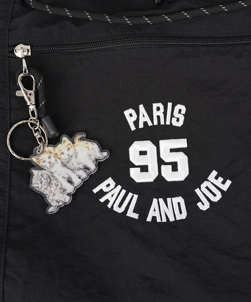 PAUL & JOE ACCESSOIRES（ポールアンドジョーアクセソワ）の「【WEB限定】【ELGAES限定】PAUL & JOE ACCESSOIRES (ポール＆ジョーアクセソワ)ナップサック PJA-B1434 95 EMBROIDERY BAG（バックパック/リュック・レディース・ブラック・FREE）」の7枚目の写真