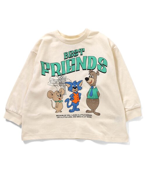 BREEZE(ブリーズ)の「ヴィンテージグラフィック長袖Tシャツ(Tシャツ/カットソー・キッズ・オフホワイト/アイボリー/チャコール/グリーン・80/90/100/110/120/130/140)」の15枚目の写真