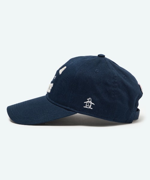 MUNSINGWEAR(マンシングウェア)の「ロゴデザインキャップ(キャップ・レディース・レッド/ホワイト/ネイビー・F)」の8枚目の写真