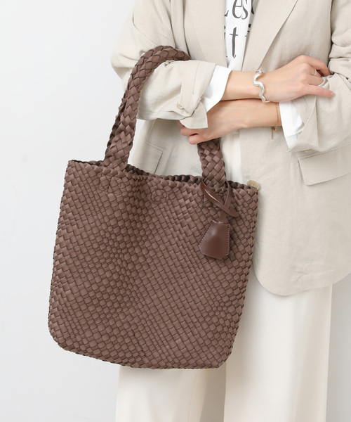 JOURNAL STANDARD relume（ジャーナルスタンダード　レリューム）の「［26SS新作］RELUME メッシュTOTE（トートバッグ・レディース・ブラウン系その他/ブラック・FREE）」の2枚目の写真