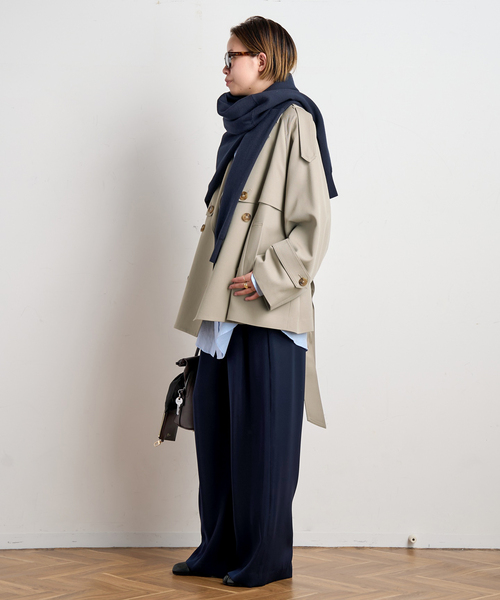 AP STUDIO（エーピーストゥディオ）の「belted trench coat（トレンチコート・レディース・ベージュ・FREE）」の19枚目の写真