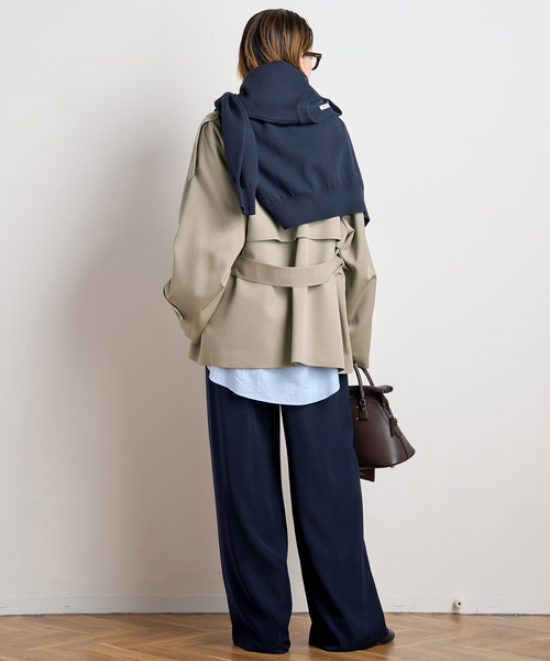 AP STUDIO（エーピーストゥディオ）の「belted trench coat（トレンチコート・レディース・ベージュ・FREE）」の20枚目の写真