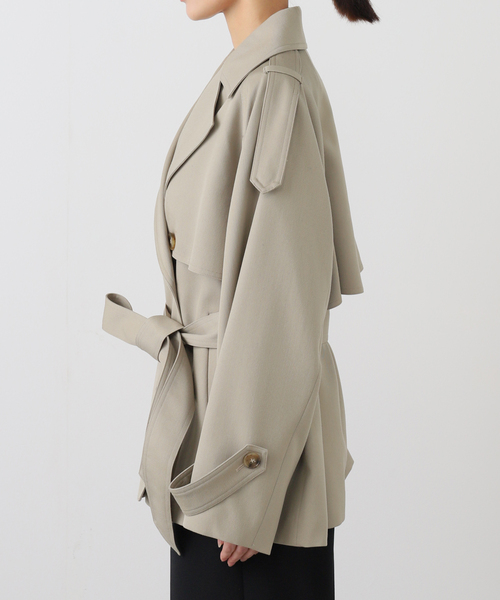 apストゥディオ　トレンチコート belted trench coat（トレンチコート）｜AP STUDIO（エーピー