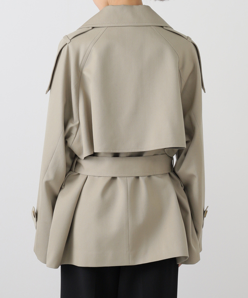 AP STUDIO（エーピーストゥディオ）の「belted trench coat（トレンチコート・レディース・ベージュ・FREE）」の7枚目の写真