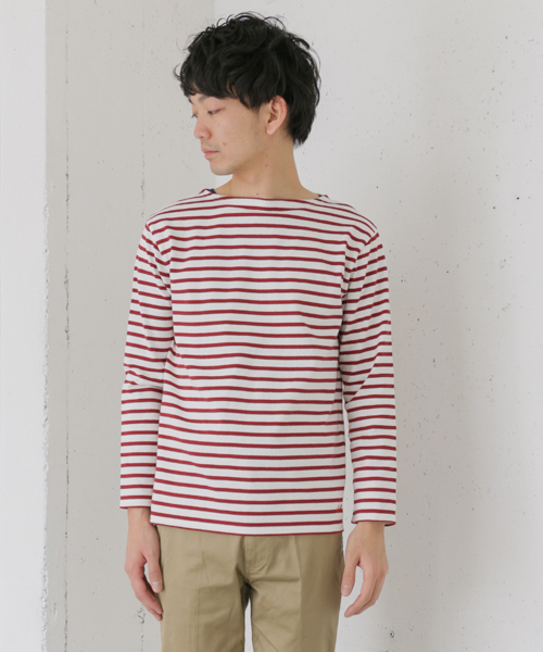 URBAN RESEARCH DOORS MENS(アーバンリサーチ ドアーズ メンズ)の「FORK&SPOON Color Border(Tシャツ/カットソー・メンズ・グレー系その他/ブルー系その他/ホワイト/レッド・4/3/5)」の14枚目の写真