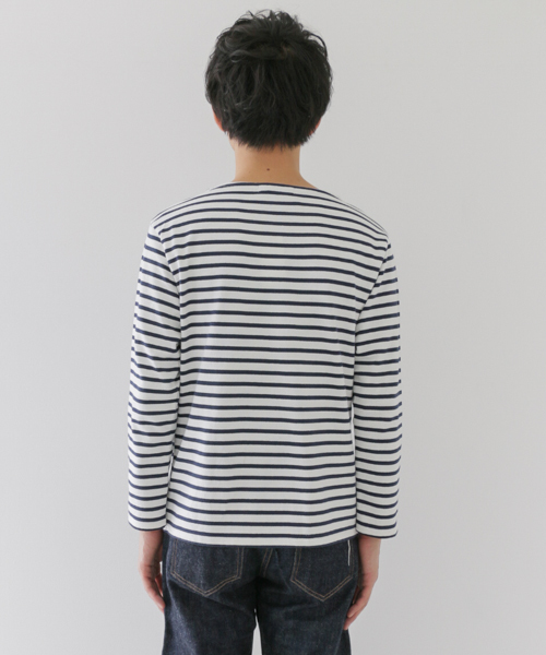 URBAN RESEARCH DOORS MENS(アーバンリサーチ ドアーズ メンズ)の「FORK&SPOON Color Border(Tシャツ/カットソー・メンズ・グレー系その他/ブルー系その他/ホワイト/レッド・4/3/5)」の10枚目の写真