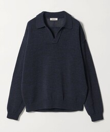 BEAUTY&YOUTH UNITED ARROWS | <OWNESS>クリスピー コットン ミックス スキッパー ニット(ニット/セーター)